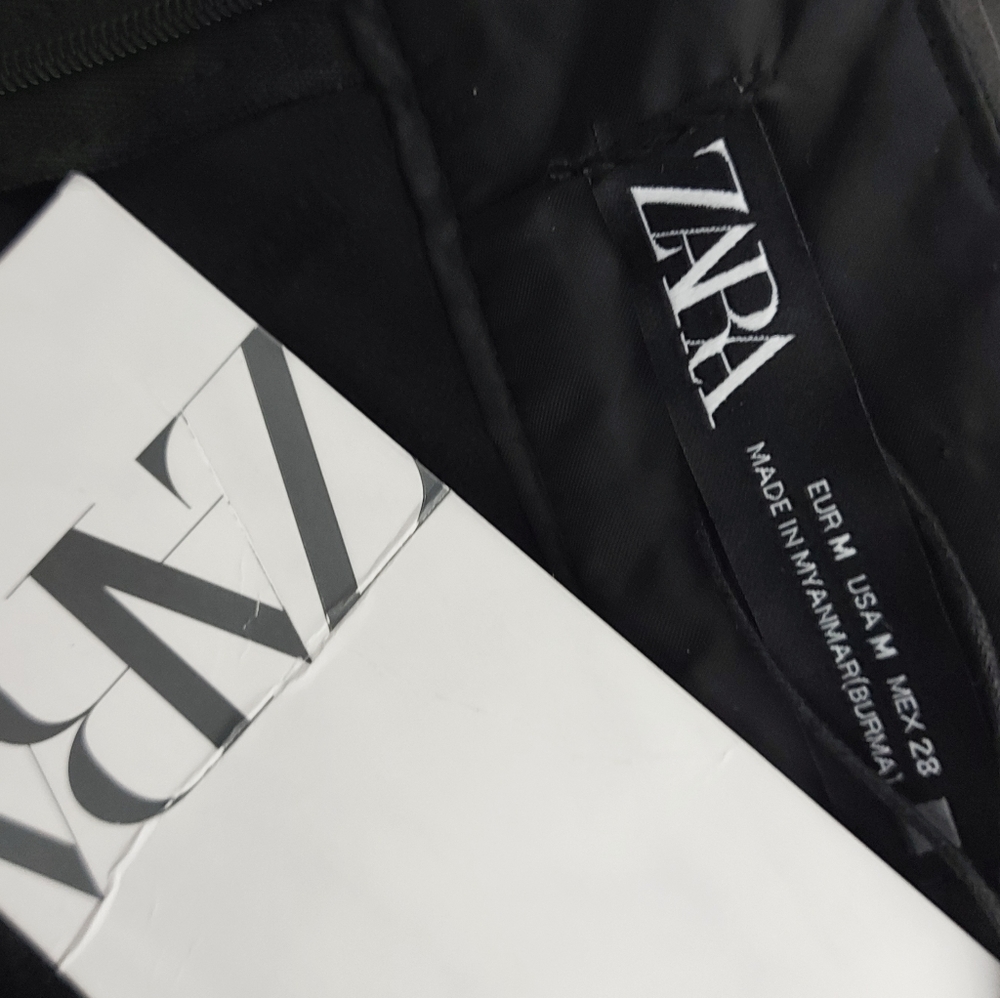 Zara skirts size medium Color Black - Picture 3 of 10